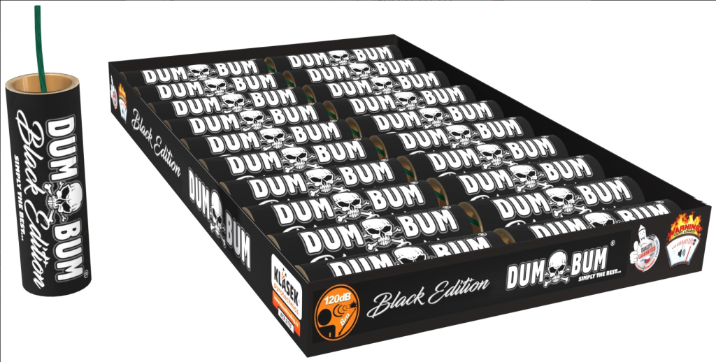 Petarde Dumbum black edition 120db (20 buc)