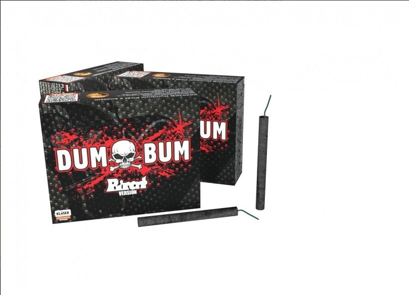 Petarde Dumbum Pirate cu fitil (50 buc.)